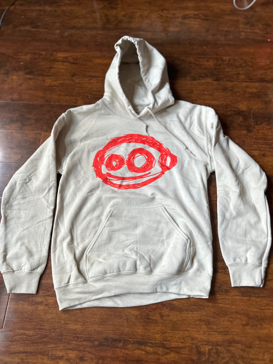 Hoodie Sale Up2NoGood Mk1 Sand And Red (B Stock)