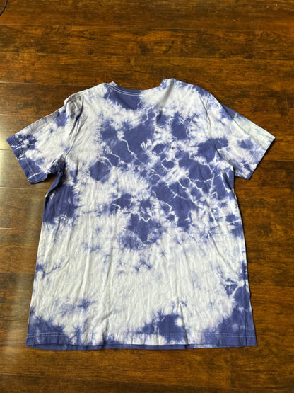 Dyed by hand Tie-Dye Tee’s in Purple