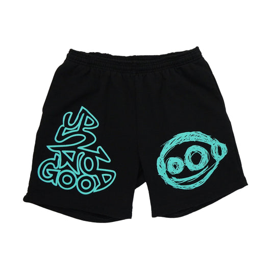 Up2NoGood Mk1 Shorts Black and Sea-Foam