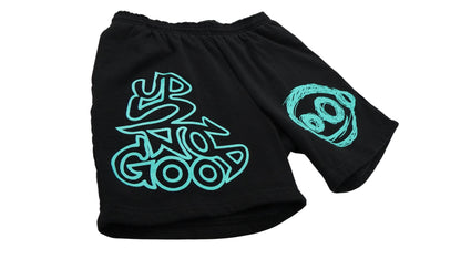 Up2NoGood Mk1 Shorts Black and Sea-Foam